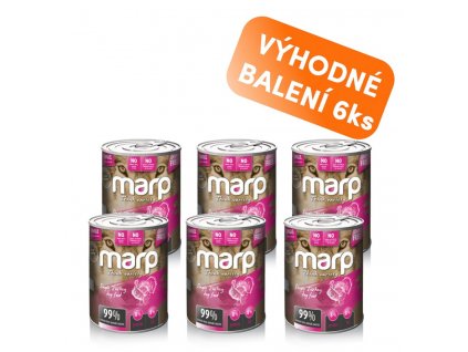 Marp Variety Single krůta konzerva pro psy 6x400g