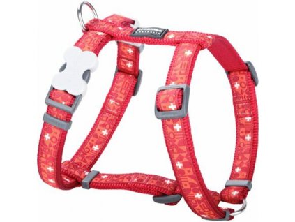 Red Dingo postroj – Swiss Cross – 20 mm x 45-66 cm