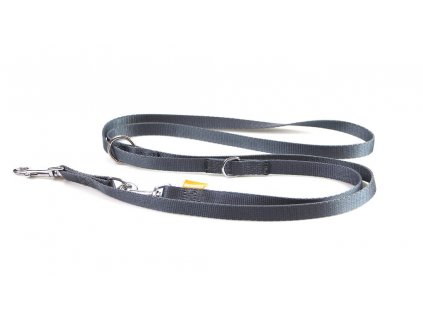 Aminela popruhové přepínací vodítko 15mm/220cm šedé SLEVA 20% VÝPRODEJ