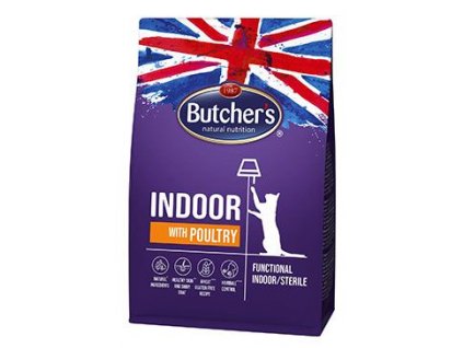 Butcher's Cat Functional Indoor s drůbežím 800g