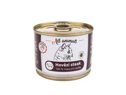 All Animals CAT hovězí steak 200g