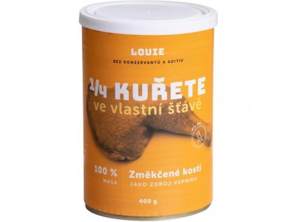 Louie konz. pro psy 1/4 kuřete 400 g