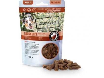 Chewies Lucky Bits Jelen a kuře 100 g
