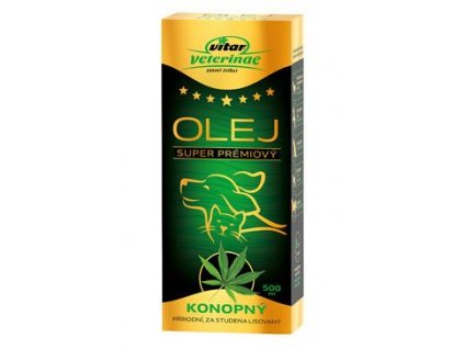 VITAR Veterinae Konopný olej 500ml