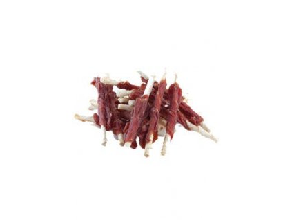 WANT Dog poch. Dry Duck Wrap Rawhide Stick 100g