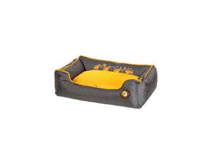 Pelech Running Sofa Bed L oranžovošedá Kiwi