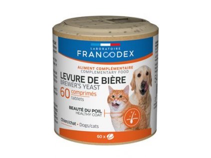 Francodex Brewer Yeast (pivovar. kvas) pes,kočka 60tbl