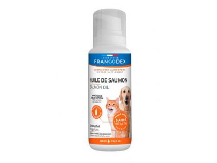 Francodex Salmon Oil lososový olej pro psy,kočky 200ml