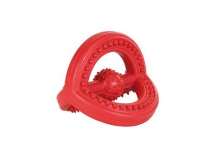 Hračka pes UFO aport na postřeh guma 14cm TR