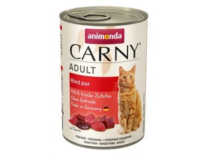 Animonda konz. kočka CARNY Adult hovězí 400g