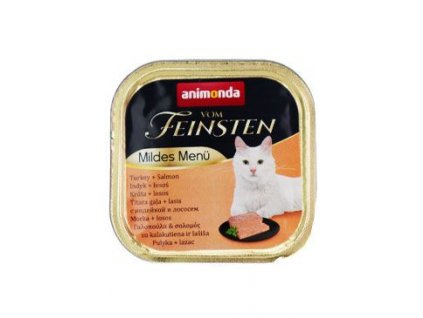 Animonda paštika pro Kastráty - krůta/losos kočka 100g