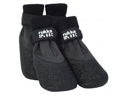 Rukka Sock Shoes botičky - 4ks, černé / vel. 5