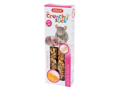Pochoutka CRUNCHY STICK oves/vejce pro myši Zolux