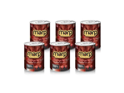 Marp Angus Beef konzerva pro psy s hovězím 6x400g