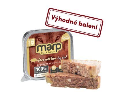 Marp Wild Boar vanička pro psy s divočákem 16x100g