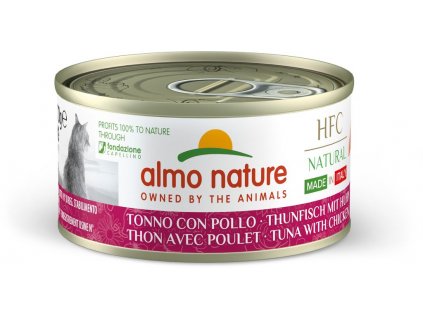 Almo Nature HFC Natural Made In Italy - Tuňák s kuřetem 70g