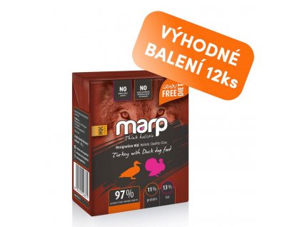 Marp Holistic krůta s kachnou tetrapak 12x375g