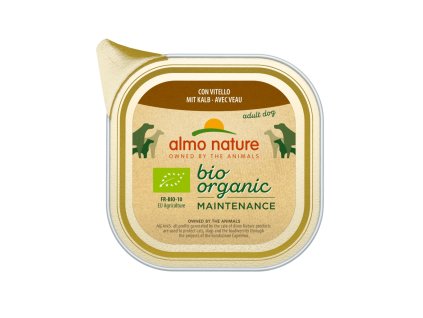 Almo Nature Daily Menu Bio WET DOG - s telecím 100g