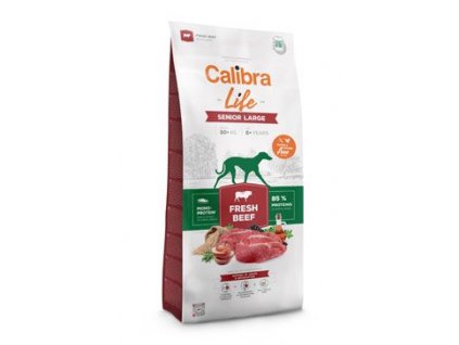 Calibra Dog Life Senior Large Fresh Beef 12kg