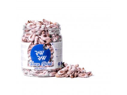 RAW RAW mrazem sušené Mini Krevety 60g