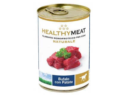 Healthymeat kousky buvolího masa s bramborami 400g