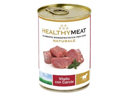 Healthymeat kousky telecího masa s mrkví 400g