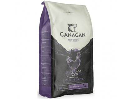 Canagan Dog Dry Light / Senior 12 kg