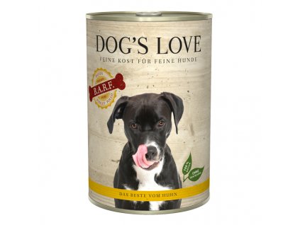 Dog's Love konzerva Barf Kuře 400g