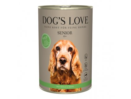 Dog's Love konzerva Zvěřina Senior Classic 400g