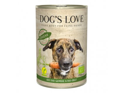 Dog's Love konzerva Barf Bio Vegan Greens 400g