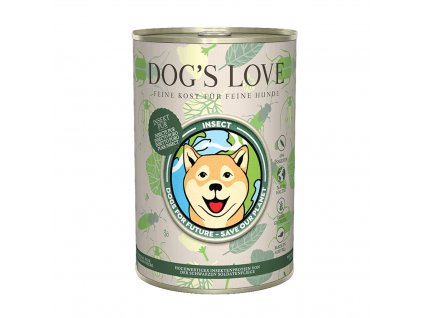 Dog's Love konzerva Insect Hmyz PUR 400g