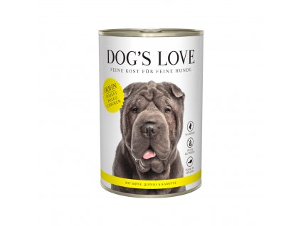 Dog's Love konzerva Kuře Adult Classic 400g