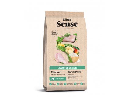 SENSE LOW GRAIN Light&Senior 12kg