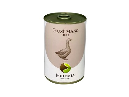 BOHEMIA Husí maso ve vlastní šťávě 400g