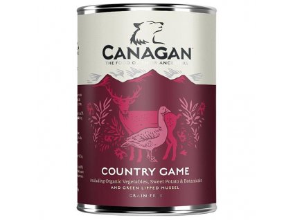 Canagan Dog konz. - Zvěřina 400 g