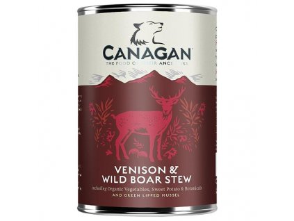 Canagan Dog konz. - Zvěřina a Divočák 400 g