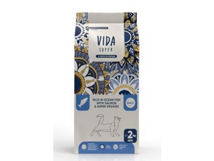 Kraftia VIDA SUPER CAT Adult Ocean fish & Salmon 2kg