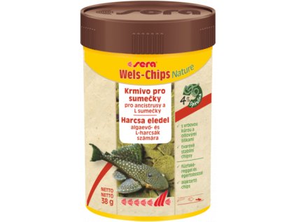 Sera Wels Chips Nature 100 ml