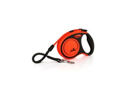 Vodítko FLEXI Xtreme XS pásek 3m/8kg oranžová