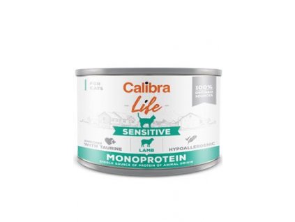 Calibra Cat Life  konz.Sensitive Lamb 200g