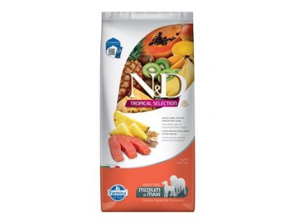 N&D TROPICAL SELECTION DOG Adult M/L Salmon 10kg