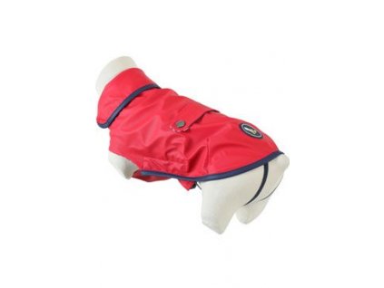 Obleček pláštěnka pro psy ST MALO červená 30cm Zolux