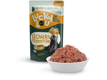 Lucky Lou Lifestage Senior s drůbežím masem 125 g