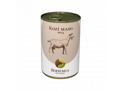 BOHEMIA Kozí maso ve vlastní šťávě 400 g