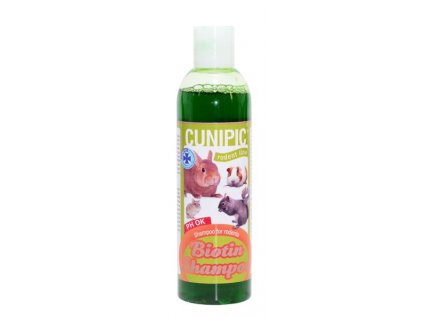 Šampon pro drobné savce Biotin Cunipic 250 ml