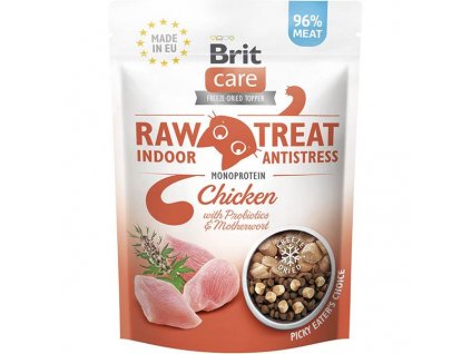 Brit RAW Treat Cat Indoor&Antistress, 40 g