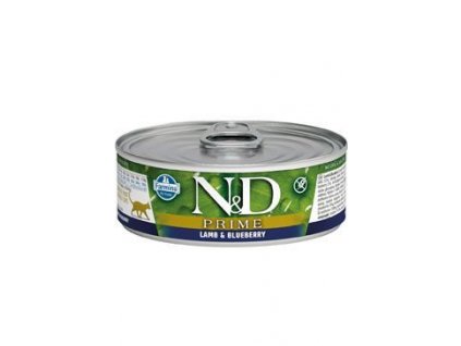 N&D CAT PRIME Adult Lamb & Blueberry 70g 1+1 zdarma