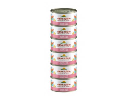 Almo Nature HFC Megapack - Losos v želé 6x70g