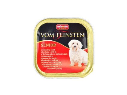 Animonda pes VOM FEINSTEN paštika Senior hov/kuře 150g