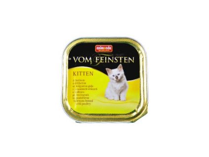 Animonda kočka VOM FEINSTEN paštika Kitten drůbeží100g